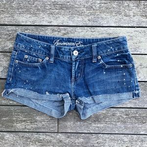 American Eagle Cut Off Denim Jean Shorts
